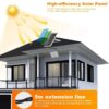 Reflector LED 30W Panel Externo - Energía Solar - Imagen 4