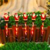 Estaca Navideña Papa Noel - Solar LED