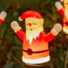 Estaca Navideña Papa Noel - Solar LED - Imagen 2